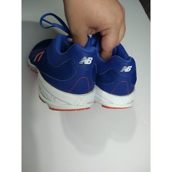 New Balance Woman 8/ 550V2 Running Sneakers Blue Lace Up Style WE550NO2 - Picture 5 of 10